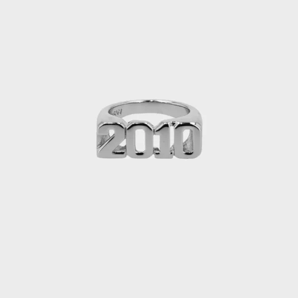 Ringe | Julegaver*Winther Studio Birth Year Ring - Sølv