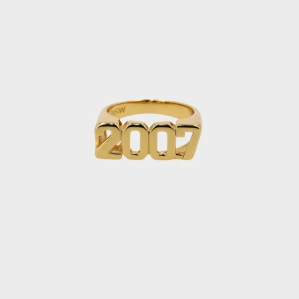 Ringe | Julegaver*Winther Studio Birth Year Ring Guld