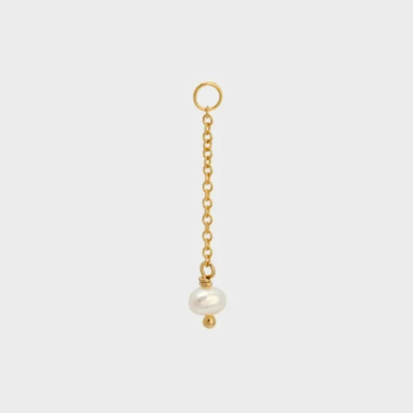 Øreringe*Winther Studio Pearl Chain Charm