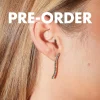 Øreringe*Winther Studio Snake Stone Øreringe - Pre-Order Sølv