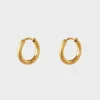 Øreringe | Favoritter*Winther Studio Snakeskin Hoops